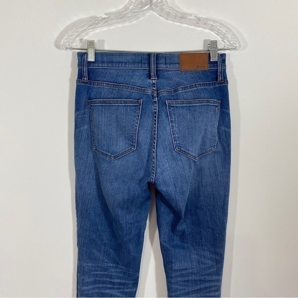 Madewell Size 26‎ 10” High Rise Skinny Jeans Tulip Hem Edition - Picture 6 of 15